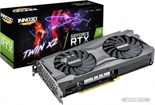 Видеокарта Inno3D GeForce RTX 3060 Twin X2 12GB GDDR6 N30602-12D6-119032AH фото 2