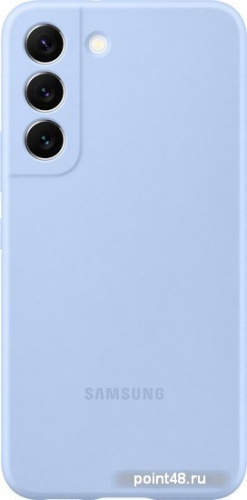 Чехол (клип-кейс) Samsung для Samsung Galaxy S22 Silicone Cover голубой (EF-PS901TLEGRU) в Липецке