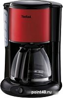 Купить Кофеварка капельная Tefal CM361D38 1000Вт красный в Липецке