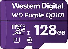 Купить Флеш карта microSDXC 128Gb Class10 WD WDD128G1P0C Purple w/o adapter в Липецке