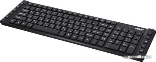 Купить Клавиатура Acer OKW010 черный USB slim Multimedia в Липецке фото 3