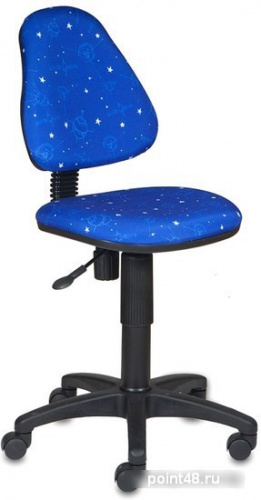 Кресло детское Бюрократ KD-4/Cosmos синий космос Cosmos фото 3