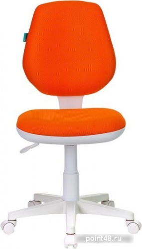 Кресло детское Бюрократ CH-W213/TW-96-1 оранжевый TW-96-1 (пластик белый) фото 2