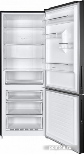 Холодильник Maunfeld MFF1857NFSB черный (двухкамерный) в Липецке фото 3