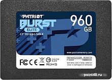 Накопитель SSD Patriot SATA III 960Gb PBE960GS25SSDR Burst Elite 2.5