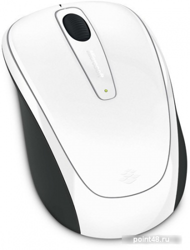 Купить Мышь Microsoft 3500 белый оптическая (1000dpi) беспроводная USB для ноутбука (2but) в Липецке фото 2