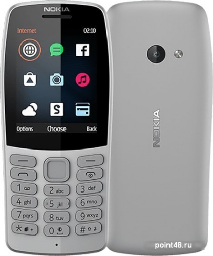Мобильный телефон NOKIA 210 DUOS GRAY в Липецке