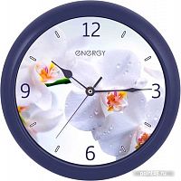 Купить Часы настенные ENERGY ЕС-110 орхидея (009483) в Липецке