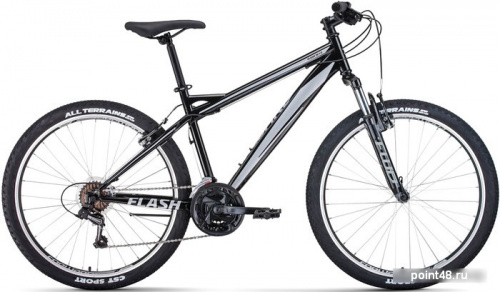 Купить Велосипед Forward Flash 26 1.0 р.19 2022 (черный/серый) в Липецке на заказ