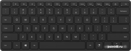 Купить Клавиатура Microsoft Designer Compact Keyboard черный USB беспроводная BT slim в Липецке