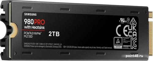 SSD Samsung 980 Pro с радиатором 2TB MZ-V8P2T0CW