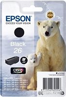 Купить Картридж струйный Epson T2601 C13T26014012 черный (6.2мл) для Epson XP-600/700/800 в Липецке