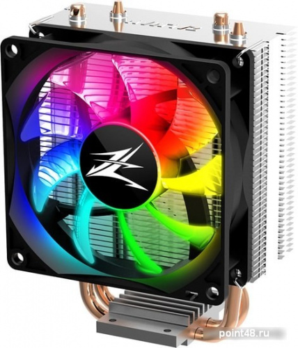 Вентилятор для процессора Zalman CNPS4X RGB (Soc-115x/1200/2011/2066/AM2/AM3/AM4/FM1/FM2, 1000-2000 об/мин, 28dB, Al+CU, 360gr) (CNPS4X RGB) фото 2