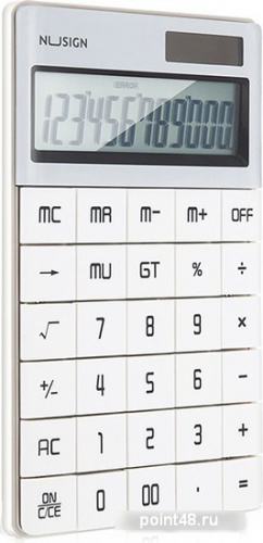 Купить Калькулятор Deli Nusign ENS041 (белый) в Липецке фото 2