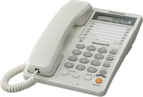 Купить Проводной телефон PANASONIC KX-TS2365RUB, черный в Липецке фото 2