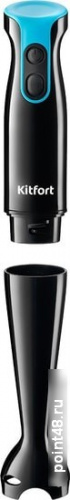 Купить Блендер погружной Kitfort КТ-3040-3 400Вт черный/бирюзовый в Липецке фото 2