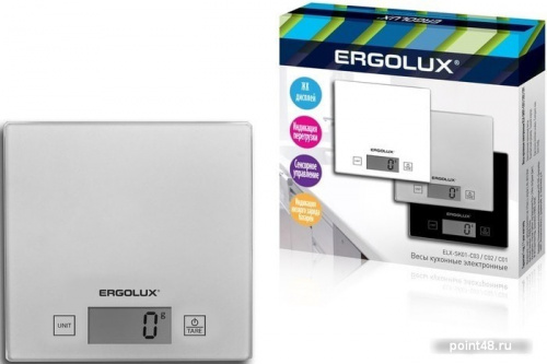 Купить Кухонные весы Ergolux ELX-SK01-С03 в Липецке фото 2