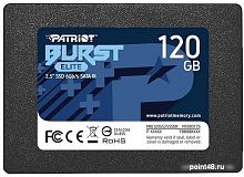 Накопитель SSD Patriot SATA III 120Gb PBE120GS25SSDR Burst Elite 2.5