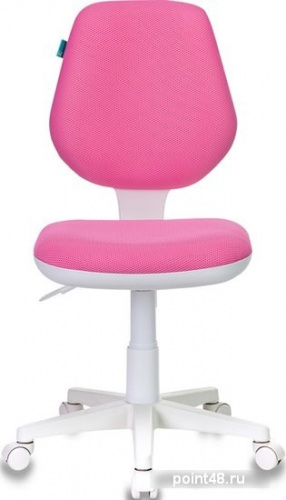 Кресло детское Бюрократ CH-W213/TW-13A розовый TW-13A (пластик белый) фото 2