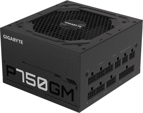 Блок питания Gigabyte ATX 750W GP-P750GM 80+ gold 24+2x(4+4) pin APFC 120mm fan 8xSATA Cab Manag RTL фото 2