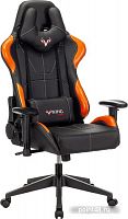 Кресло игровое Zombie VIKING 5 AERO черный/оранжевый искусственная кожа с подголов. крестовина пластик