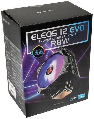 Кулер для процессора Raijintek Eleos 12 Evo RBW 0R10B00222 фото 2