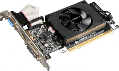 Видеокарта Gigabyte GeForce GT 710 2GB DDR3 [GV-N710D3-2GL] фото 2