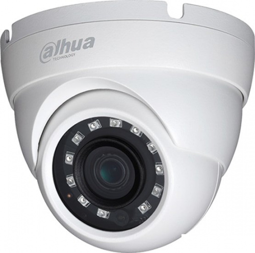 Купить Камера видеонаблюдения Dahua DH-HAC-HDW1220MP-0280B 2.8-2.8мм HD-CVI цветная корп.:белый в Липецке