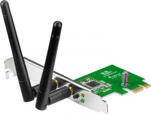 Купить Сетевой адаптер WiFi ASUS PCE-N15 PCI Express в Липецке фото 2