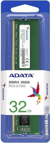 Оперативная память A-Data 16GB DDR4 PC4-21300 AD4U266616G19-BGN фото 2