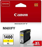 Купить Картридж струйный Canon PGI-1400XLY 9204B001 желтый (1200мл) для Canon Maxify МВ2040/2340 в Липецке