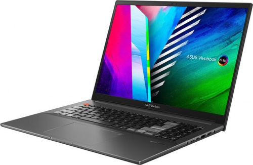 Ноутбук 16  OLED 4K Asus M7600QC-L2003 black (AMD Ryzen 7 5800H/16Gb/1Tb SSD/3050 4Gb/DOS) (90NB0V81-M01010) в Липецке фото 3