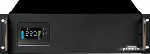 Купить Источник бесперебойного питания Powercom King Pro RM KIN-3000AP LCD 1800Вт 3000ВА черный в Липецке