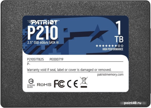 Накопитель SSD Patriot SATA III 1Tb P210S1TB25 P210 2.5