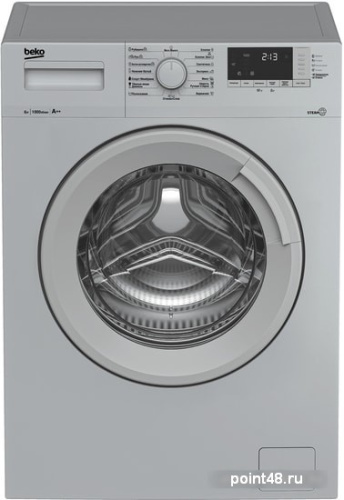 Стиральная машина Beko WSRE6512ZSS класс: A загр.фронтальная макс.:6кг серебристый в Липецке