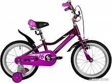 Купить Детский велосипед Novatrack Novara 16 2022 165ANOVARA.VL22 (фиолетовый) в Липецке