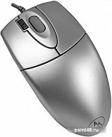 Купить Мышь A4 OP-620D серебристый оптическая (800dpi) USB (3but) в Липецке