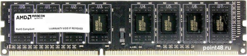 Память DDR3 4Gb 1333MHz AMD R334G1339U1S-UO OEM PC3-10600 CL9 DIMM 240-pin 1.5В