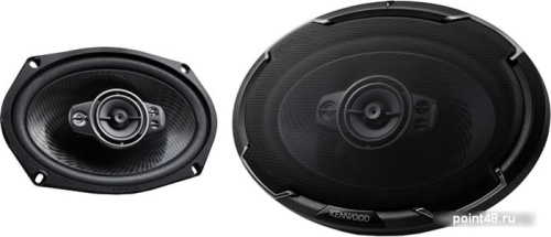 Колонки автомобильные Kenwood KFC-PS6976 550Вт 88дБ 4Ом 16x23см (6x9дюйм) (ком.:2кол.) коаксиальные трехполосные в Липецке от магазина Point48