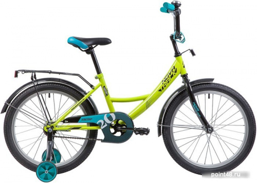 Купить Детский велосипед Novatrack Vector 20 2022 (зеленый) в Липецке на заказ