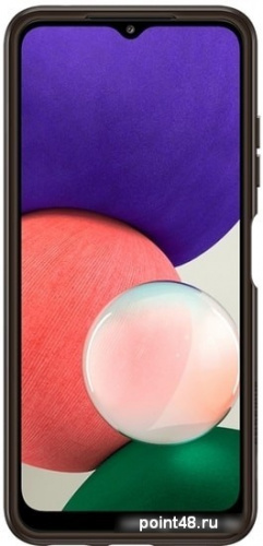 Чехол (клип-кейс) Samsung для Samsung Galaxy A22 Soft Clear Cover черный (EF-QA225TBEGRU) в Липецке фото 2