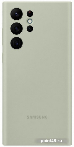 Чехол (клип-кейс) Samsung для Samsung Galaxy S22 Ultra Silicone Cover оливковый (EF-PS908TMEGRU) в Липецке