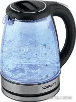 Купить Чайник электрический Scarlett SC-EK27G72, 1.7л, 2000Вт, с подсветкой, стекло/пластик в Липецке