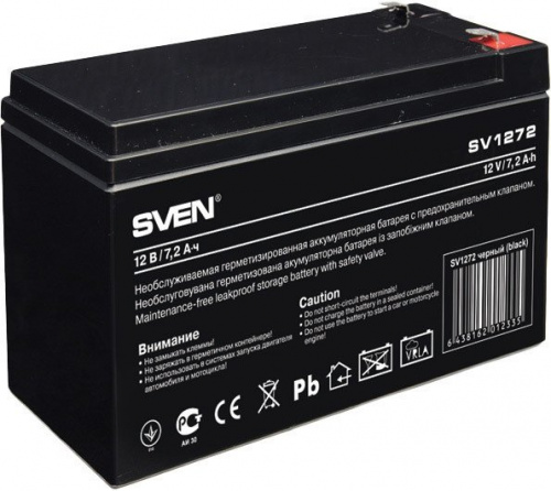 Купить Батарея для ИБП  SVEN SV 1272 (12V 7,2Ah) в Липецке