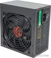 Блок питания 600W Ginzzu CB600 black (ATX, 20+4 pin, 1x4+4 pin, 2x6+2 pin, 120mm fan, 4xSATA), кабель питания