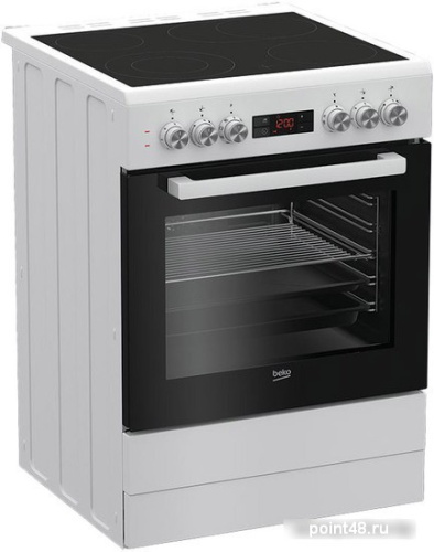 Плита Электрическая Beko FSM67320GWS белый в Липецке фото 2