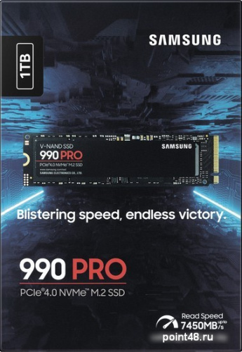 SSD Samsung 990 Pro 1TB MZ-V9P1T0BW фото 3