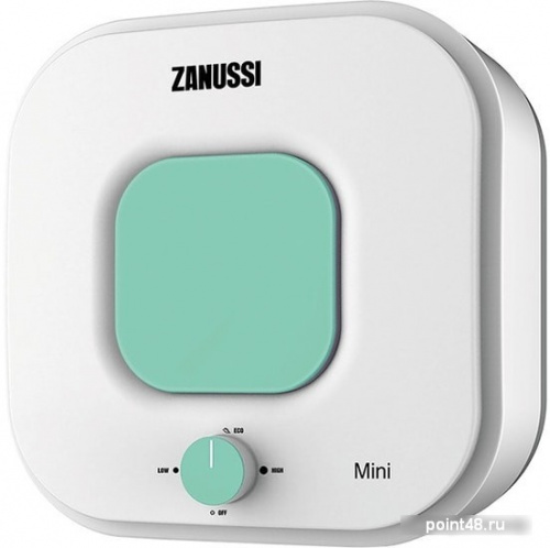 Купить Накопительный электрический водонагреватель над мойкой Zanussi ZWH/S 10 Mini O (зеленый) в Липецке