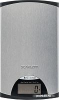 Купить Весы кухонные электронные Scarlett SC-KS57P97 макс.вес:5кг серебристый/черный в Липецке
