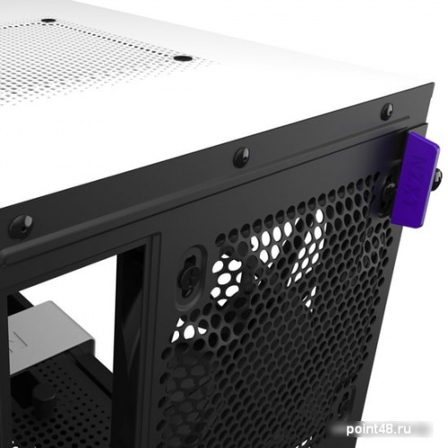 Корпус NZXT CA-H210I-W1 H210i Mini ITX White/Black Chassis with Smart Device 2, 2x120mm Aer F Case Fans, 1xLED Strip фото 3